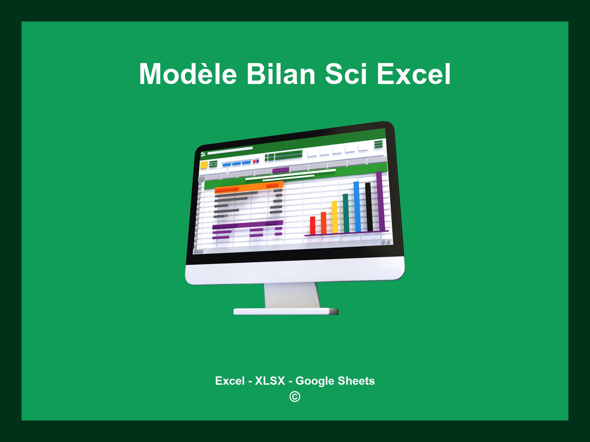 Modèle Bilan Sci Excel
