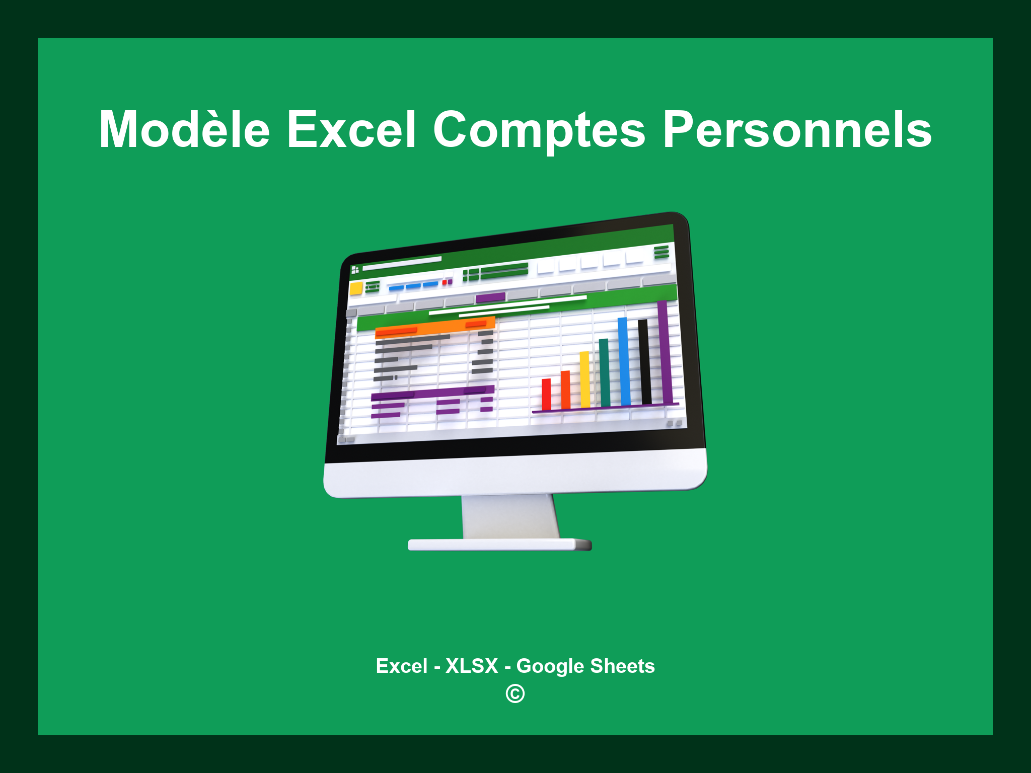 Modèle Excel Comptes Personnels